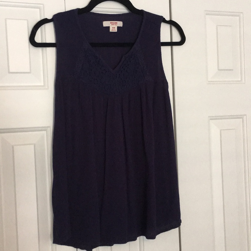 ⚡️Navy Blue Sleeveless Blouse